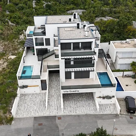 Luxurious Sea-view 2br With Private Pool-villa Quadris-crikvenica Appartamento *